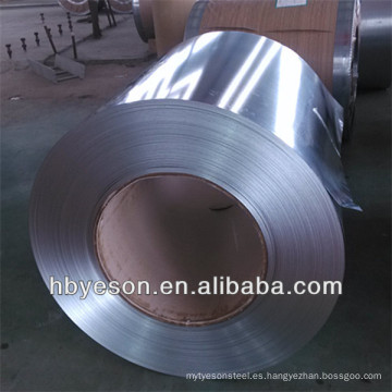 0.15mm Galvanizado bobinas / materiales de embalaje de estaño / HOT-DIP galvanizado ASTM estándar